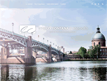 Tablet Screenshot of fontana-associes.com